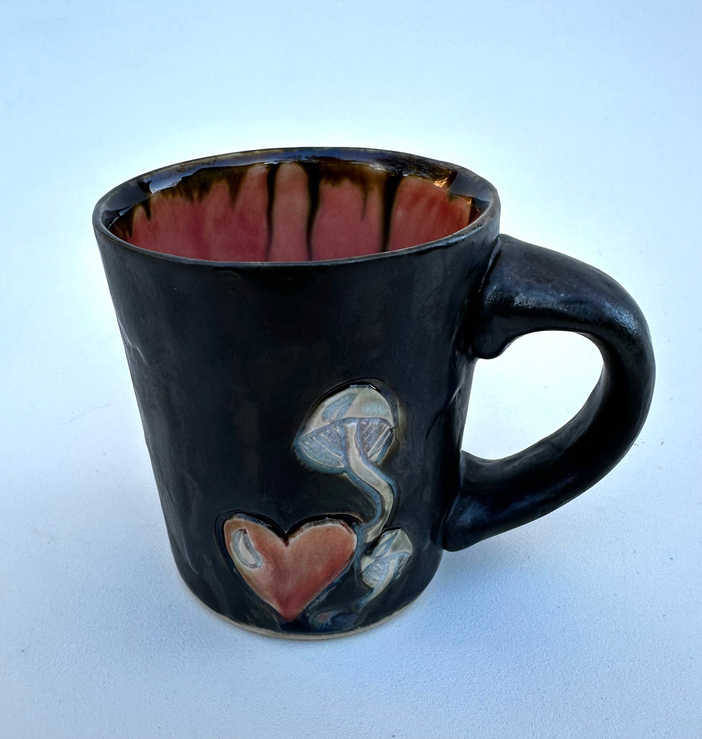 Little skull and mushroom mug