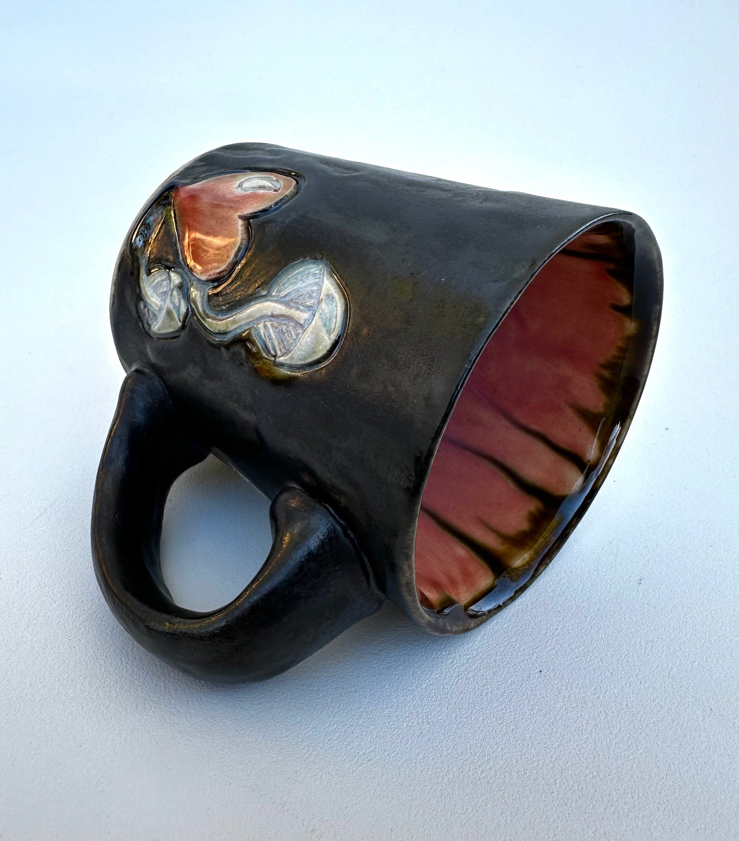 Little skull and mushroom mug