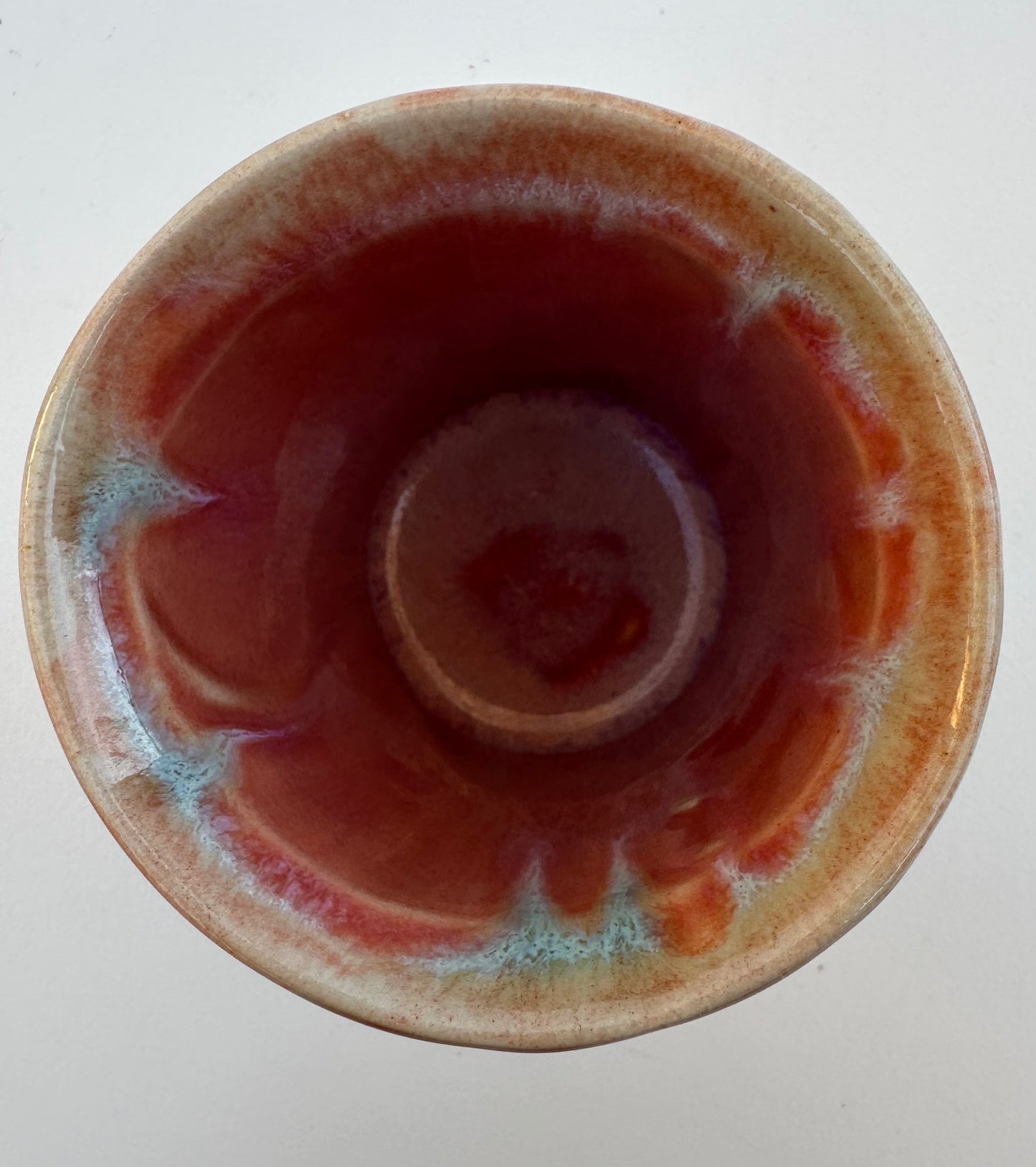 Little carved rainbow arches cup #2