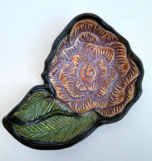Small Rose Dish