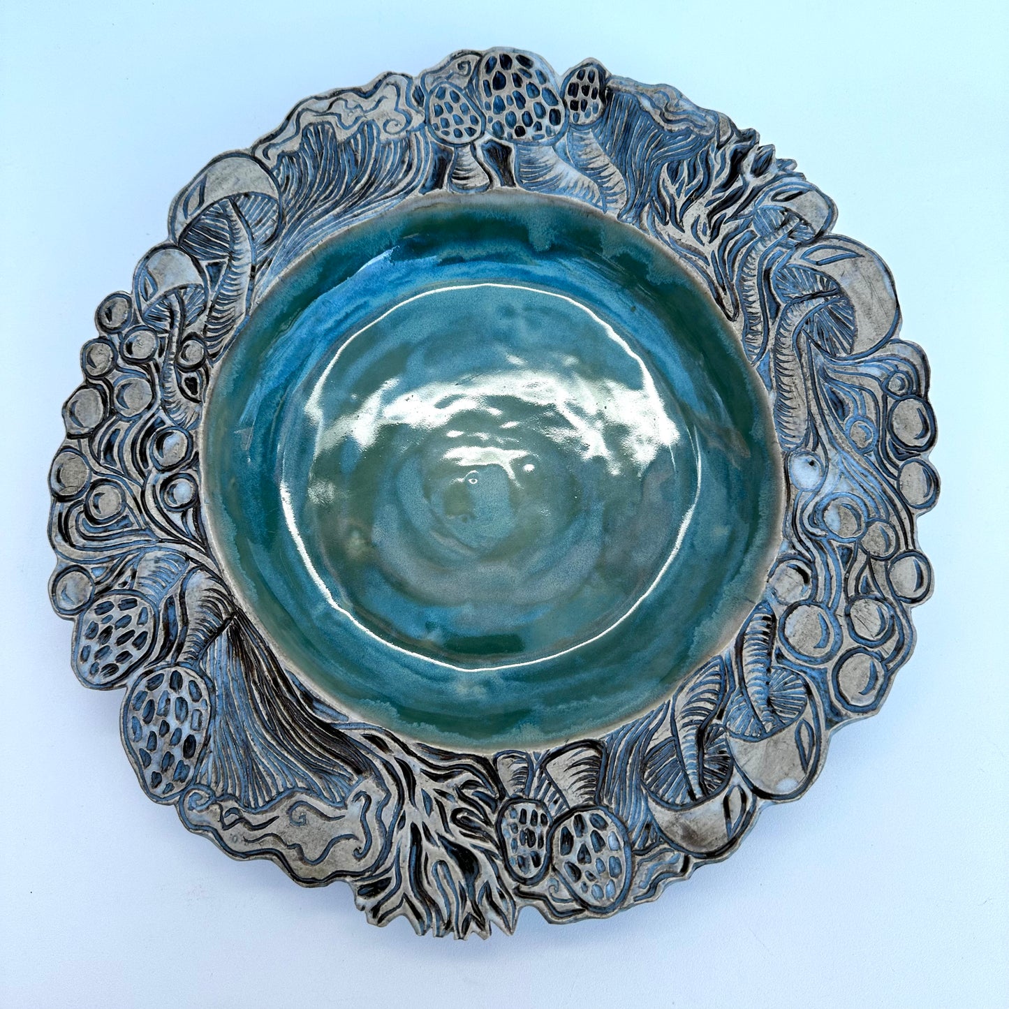 Large Mushroom plate