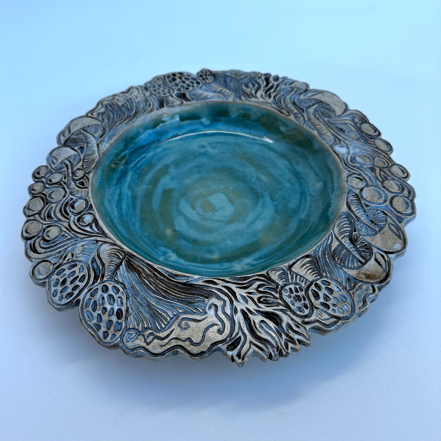 Large Mushroom plate