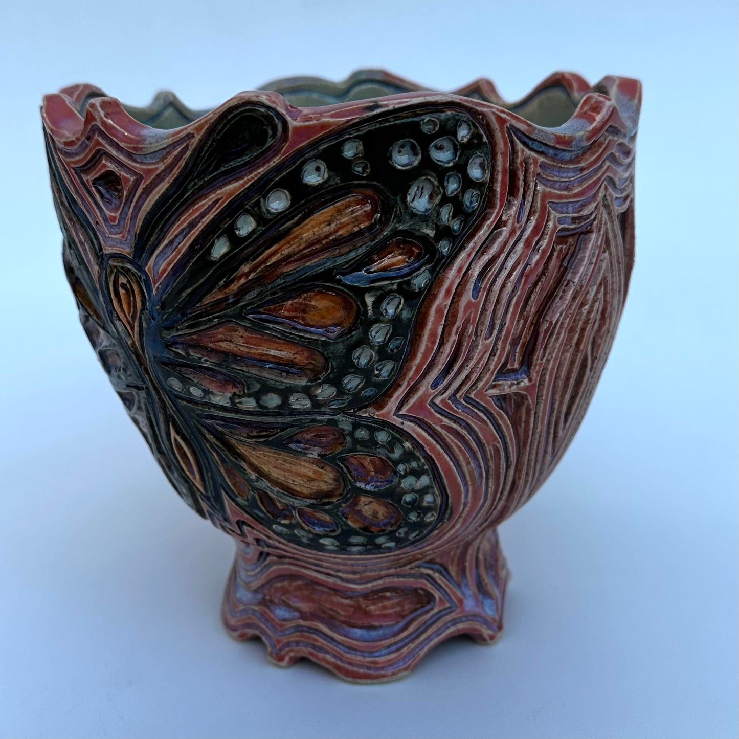 Monarch Butterfly Bowl