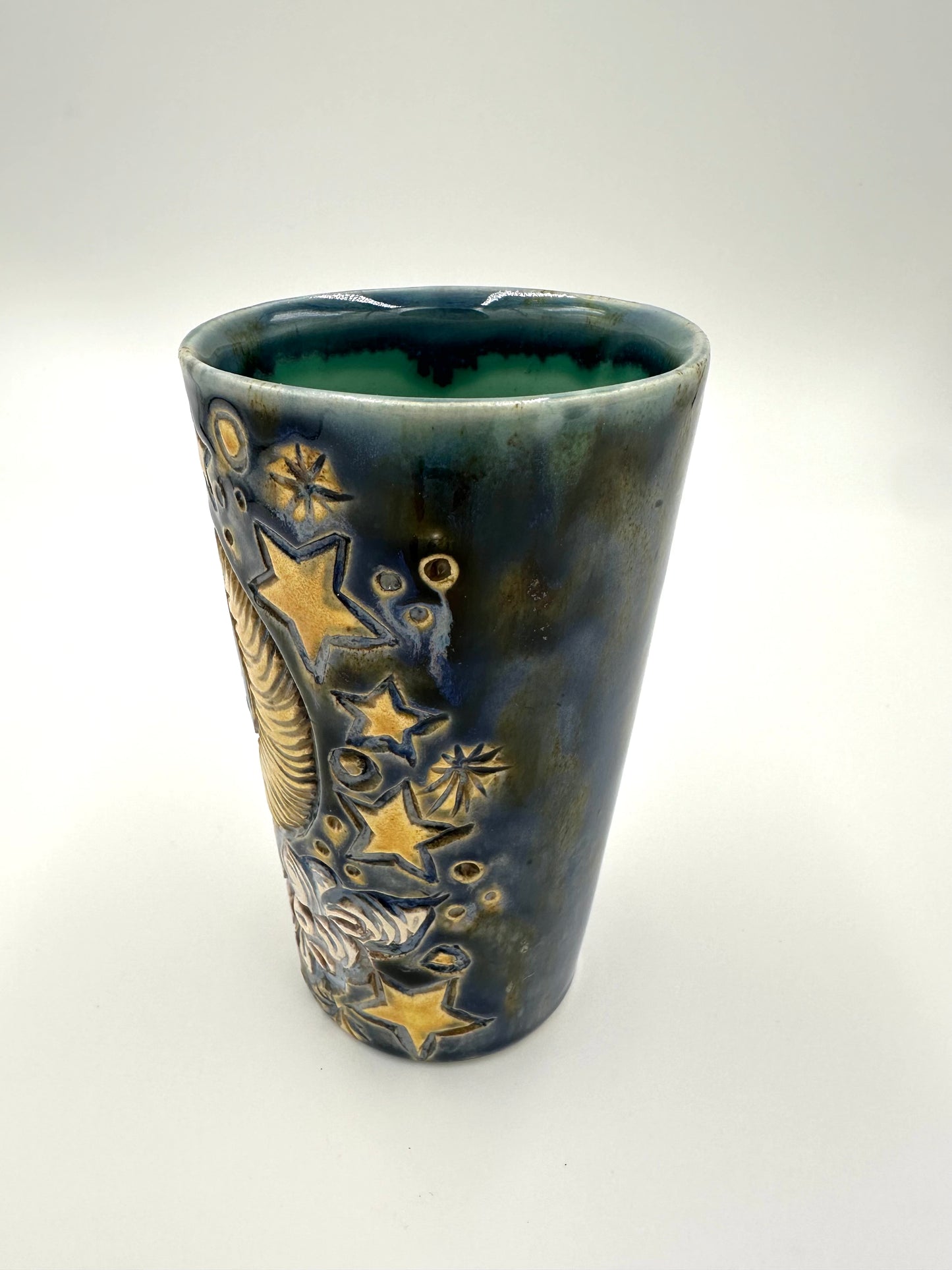 Celestial Moon Sky Ceramic Cup