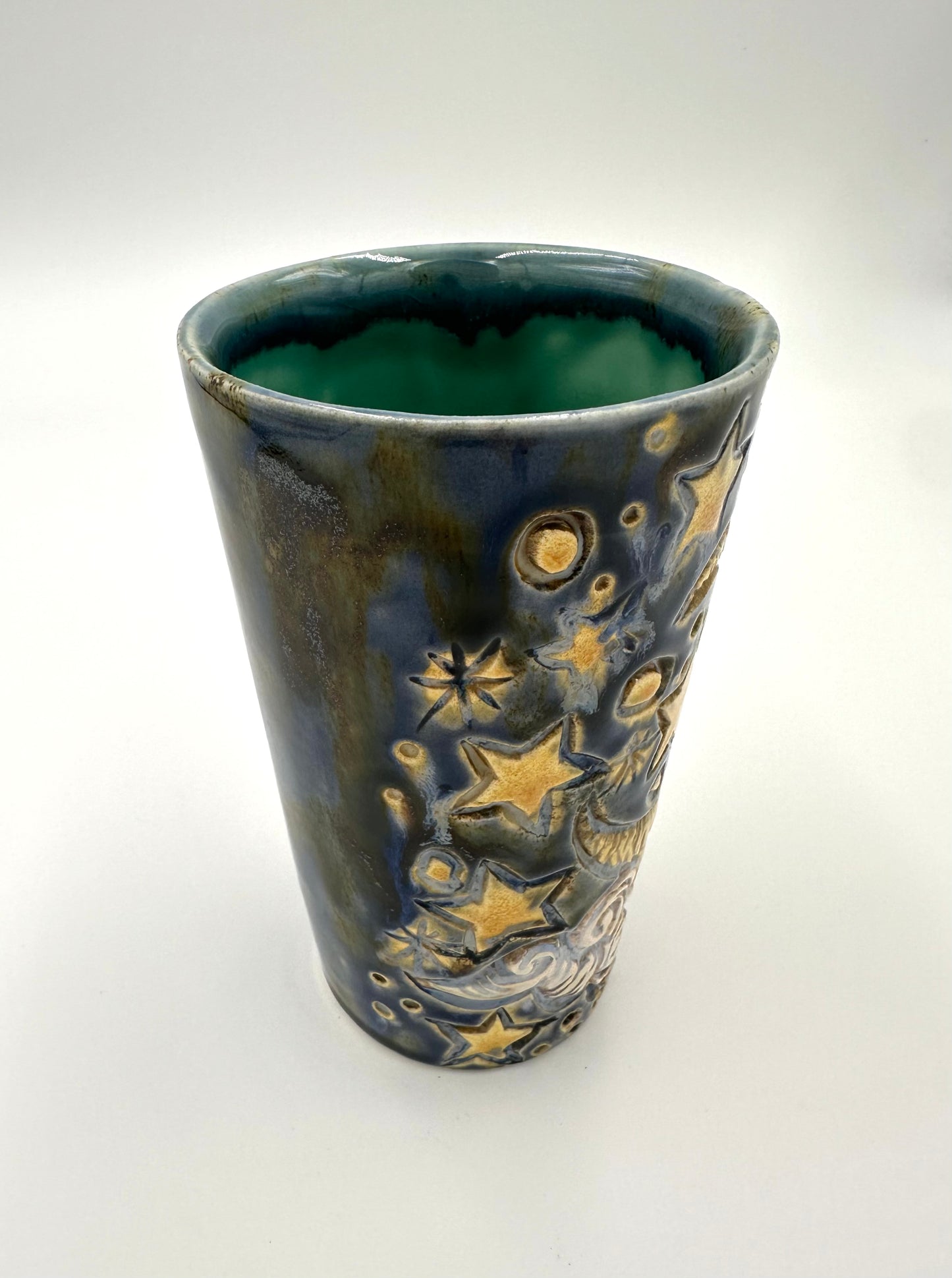 Celestial Moon Sky Ceramic Cup