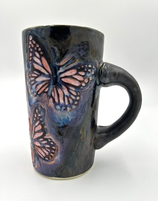Black Butterfly Mug