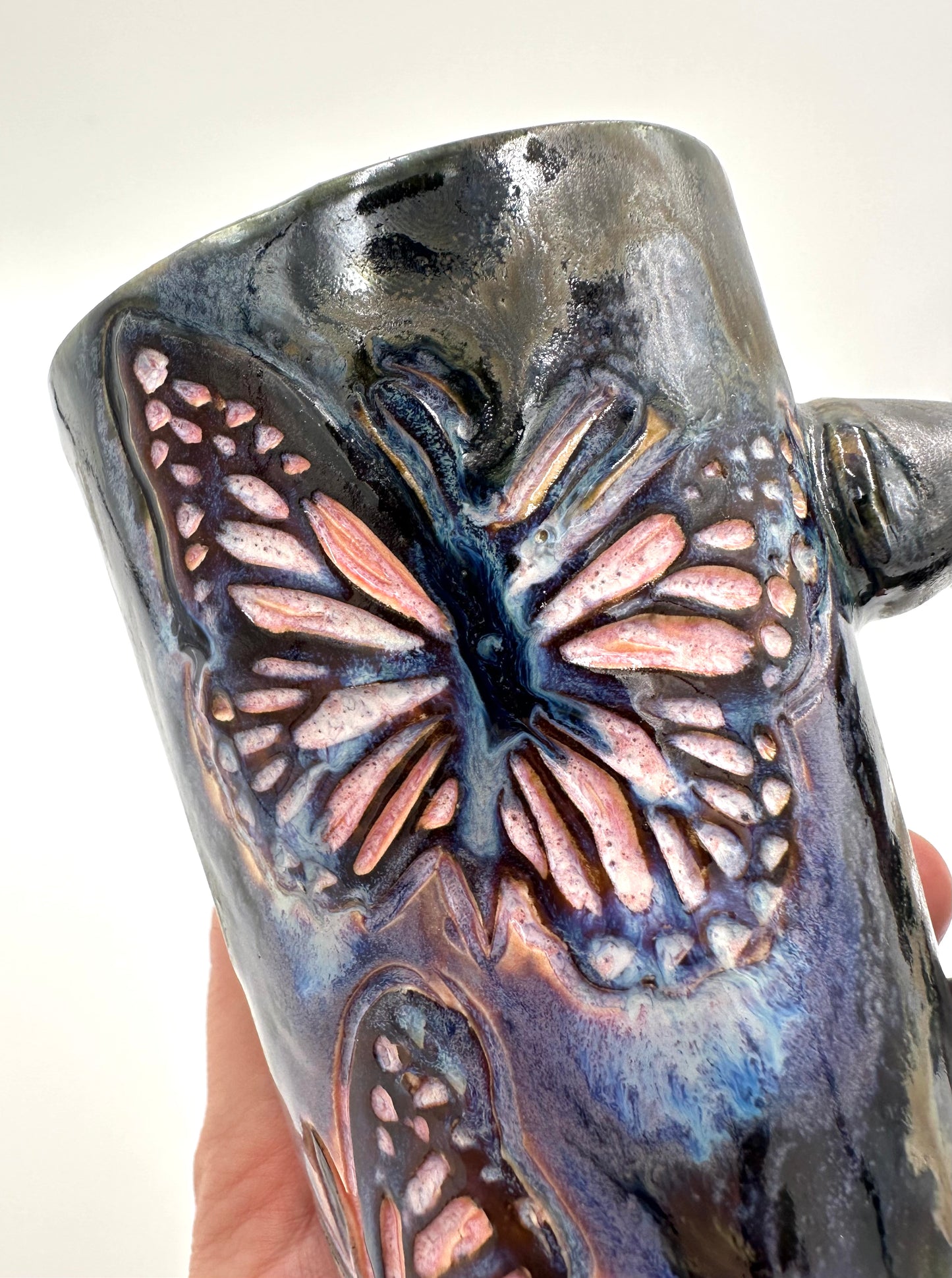 Black Butterfly Mug