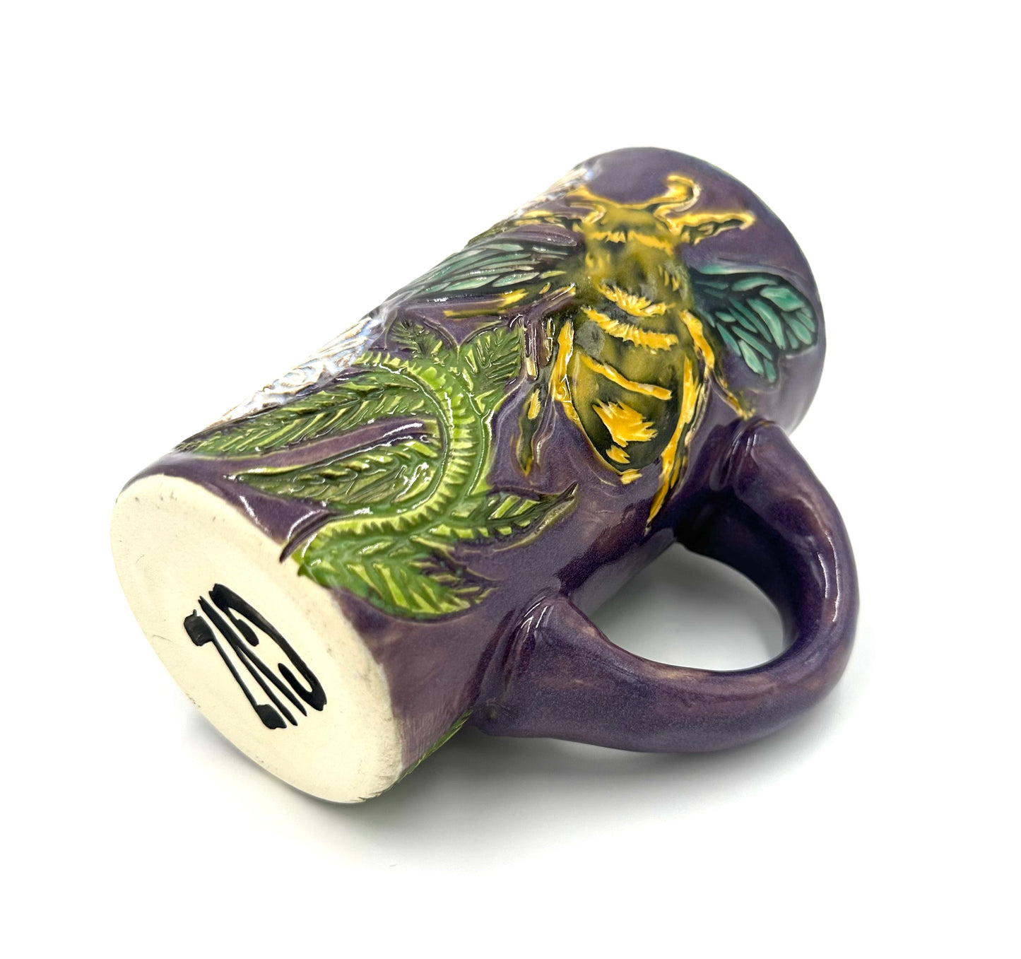 Butterfly, Bee, and Daisy Mug