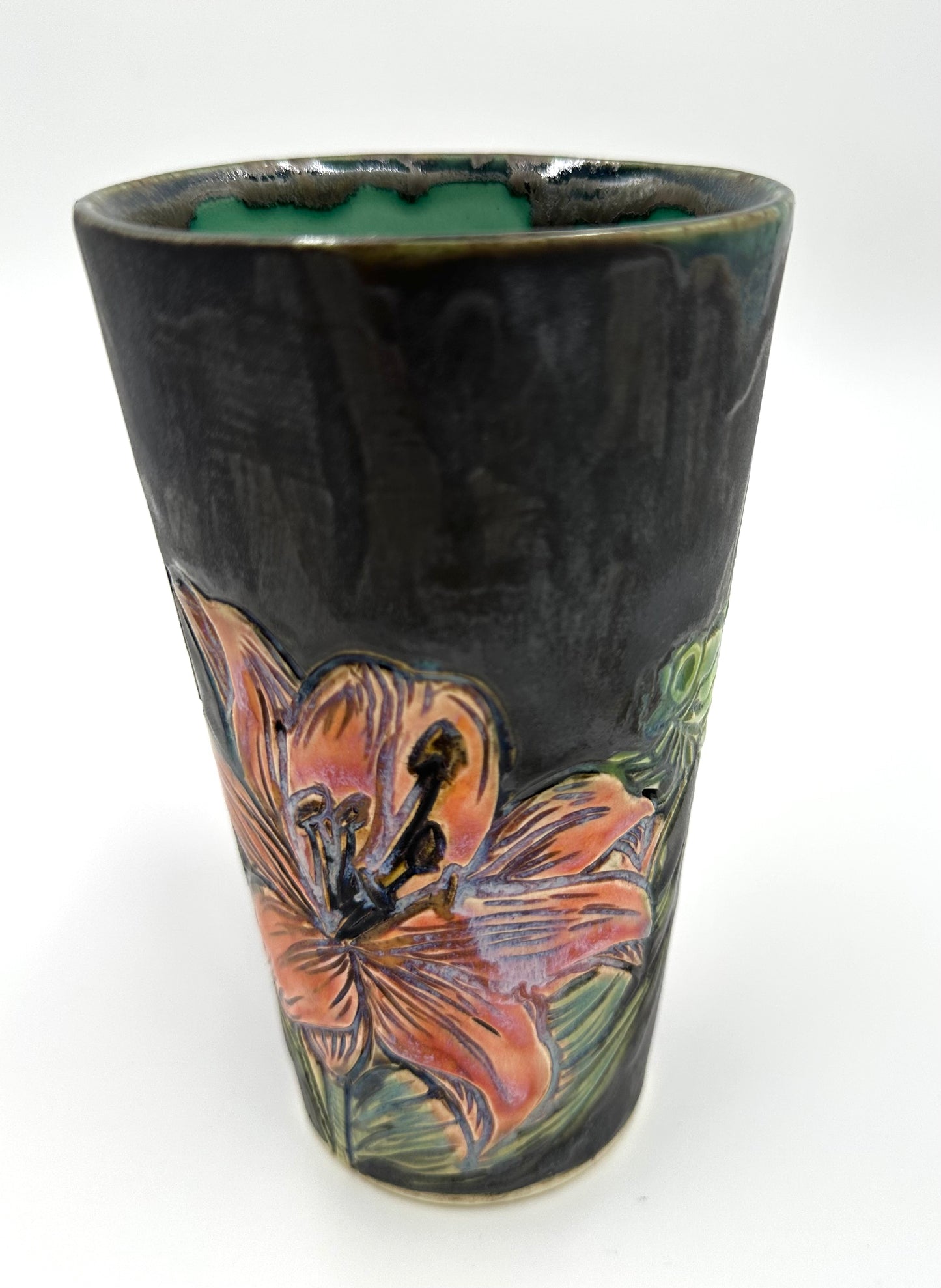 Lily with Dragonfly Mug