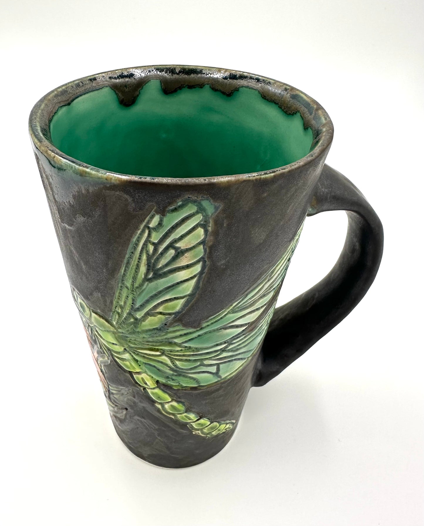 Lily with Dragonfly Mug