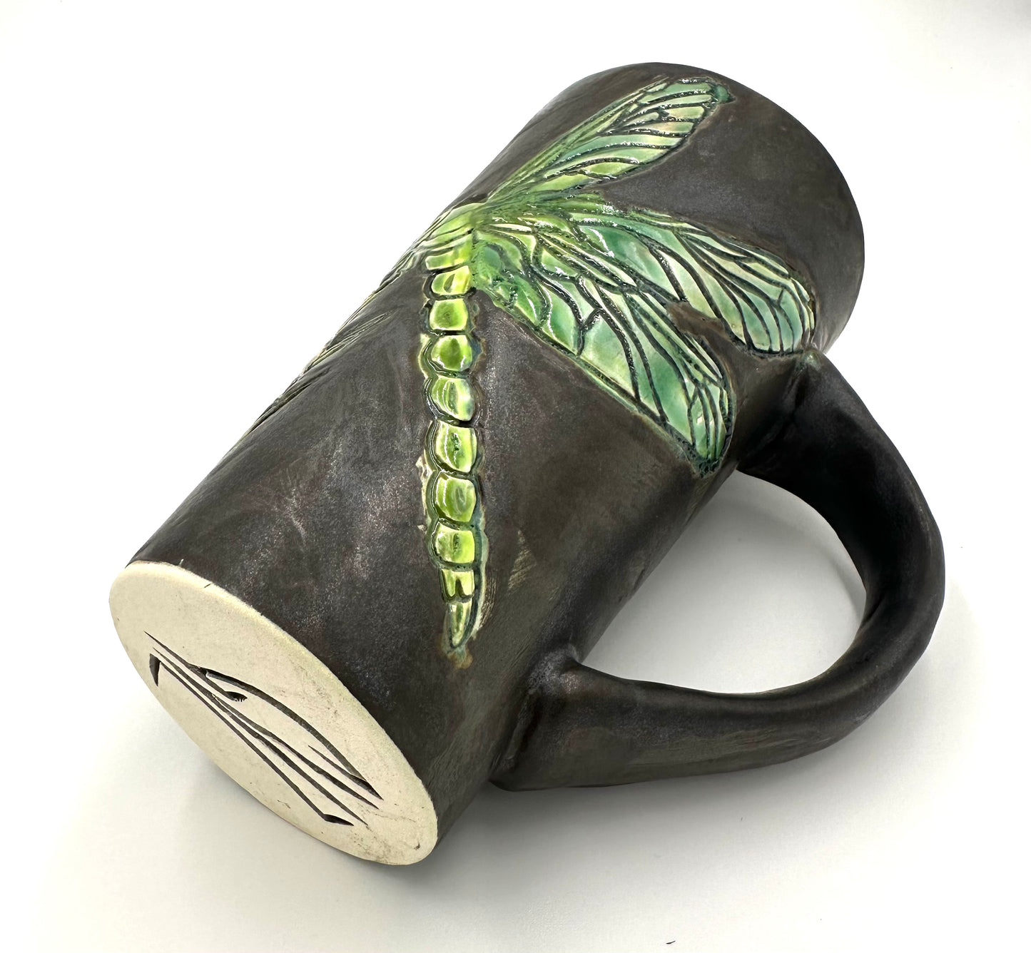 Lily with Dragonfly Mug