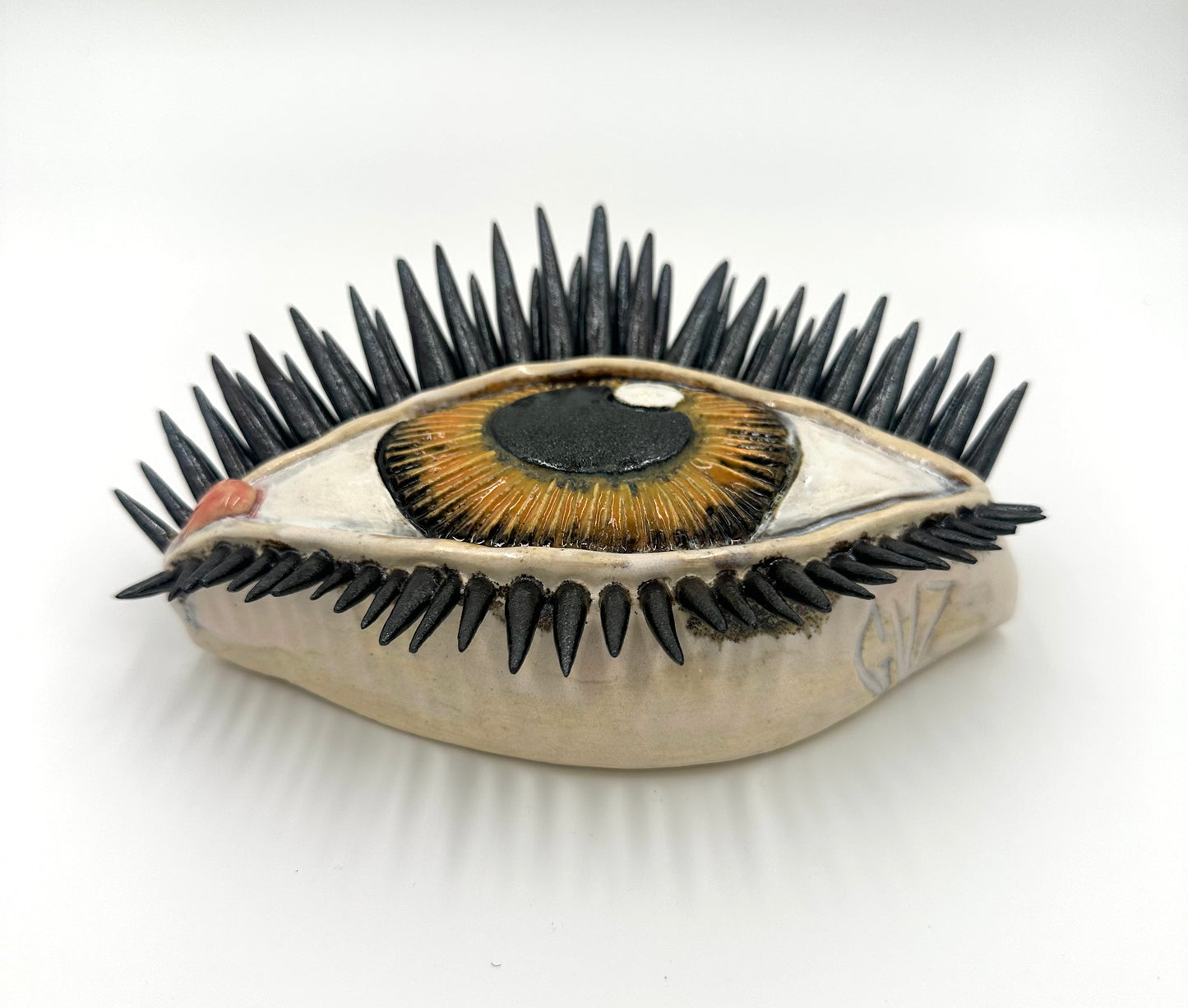 Eye wall hanging sculpture